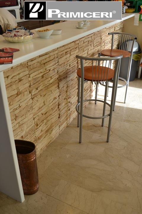 Banco bar in Scaglia ruggine