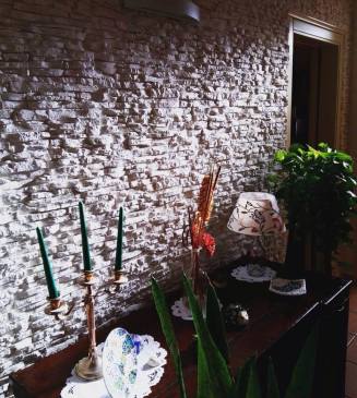rivestimento parete interna pietra ricostruita primiceri
