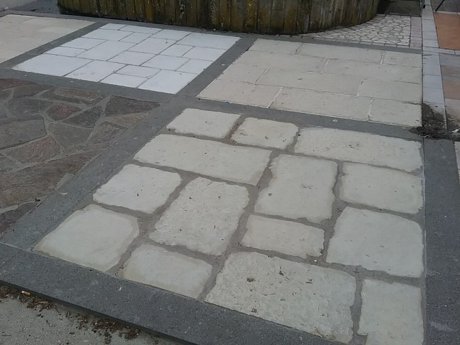 Posa a tappeto Shwrroom esterno