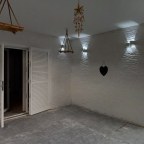 Un patio rivestito con QUARZITE